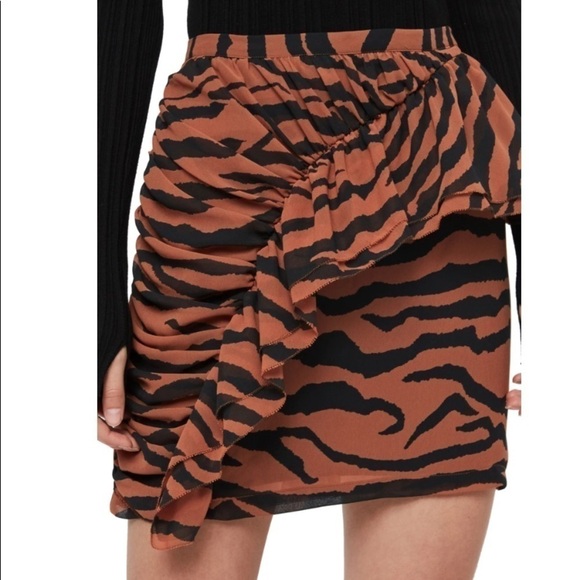 ALL SAINTS Pia Zephyr Skirt - Picture 3 of 8